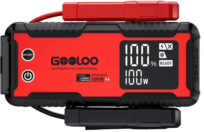 GOOLOO GT6000 99,9 Wh užvedimo baterijų užvedimo įrenginys