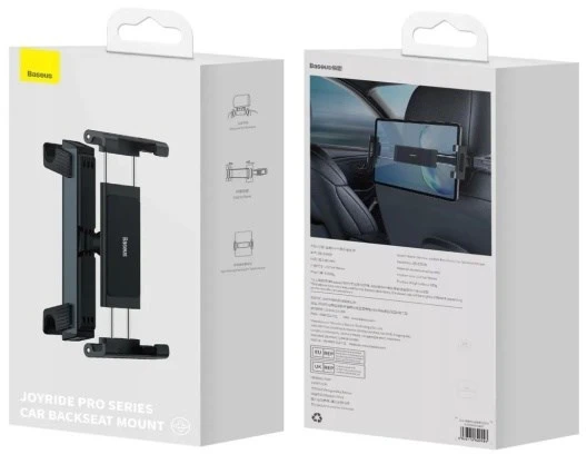 Baseus JoyRide Pro galinės sėdynės laikiklis planšetiniam automobiliui (juodas)