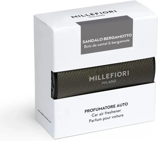 Car Air Freshener 1 pc SANDALO BERGAMOTTO MILLEFIORI