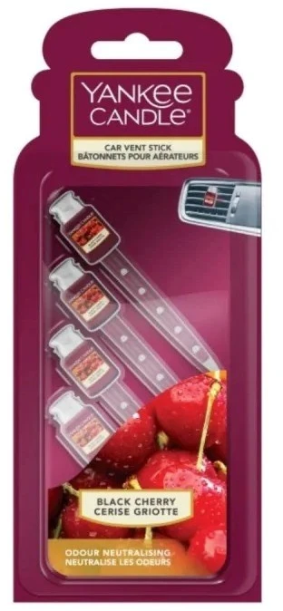 Yankee Home Vent Sticks automobilio oro gaiviklis Juodas CHERRY YANKEE
