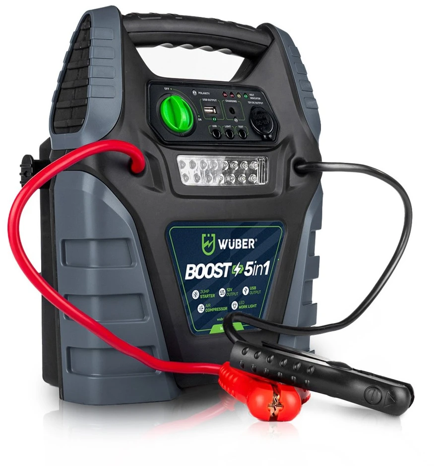 5-in-1 booster compressor with jump starter W14270 WUBER