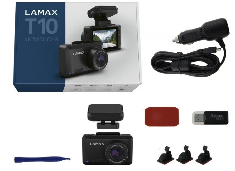 LAMAX T10 4K GPS automobilio kamera