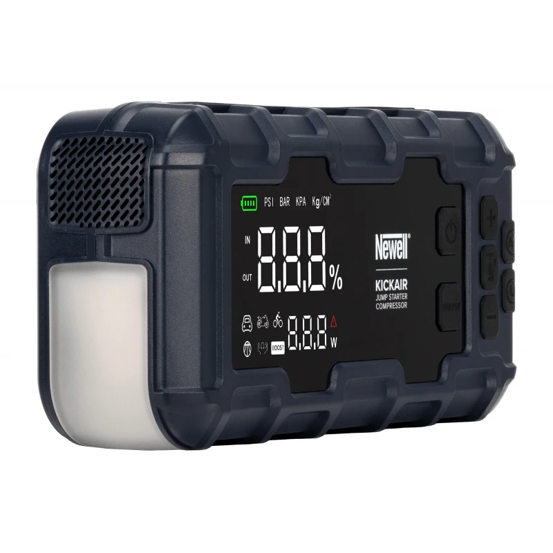 Automobilių įrankis - Newell KickAir Jump Starter 2000A, 20,000mAh, Juodas