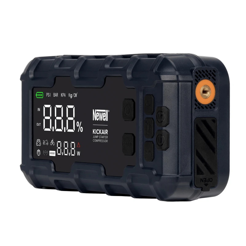 Automobilių įrankis - Newell KickAir Jump Starter 2000A, 20,000mAh, Juodas