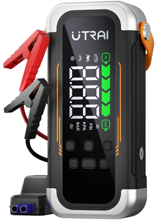 Akumuliatorius Automobilių Startuolis - UTRAI JS40 6000A Piko Srovės, Oro Kompresorius, Energijos Bankas