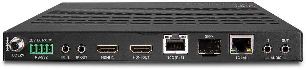 AV Ilgiklis - LINDY 4K60 HDMI & USB SDVoE Prailgintuvas, USB, Garsas, IR, RS232 Signalai, Juodas
