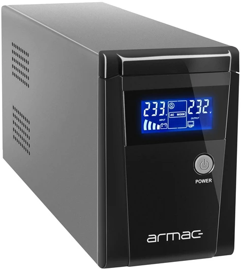 ARMAC O/850E/LCD Armac UPS OFFICE Line-Interactive 850E LCD 2x 230V PL OUT, USB