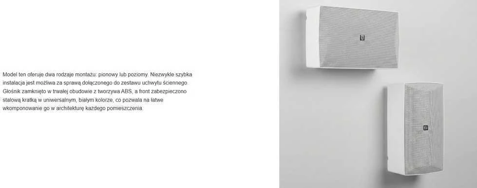 Kompiuterio kolonėlės Sieninis garsiakalbis Avtek WS 510