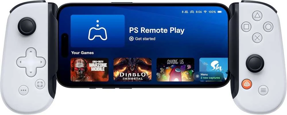 Backbone One USB-C baltos spalvos „PlayStation“ leidimas