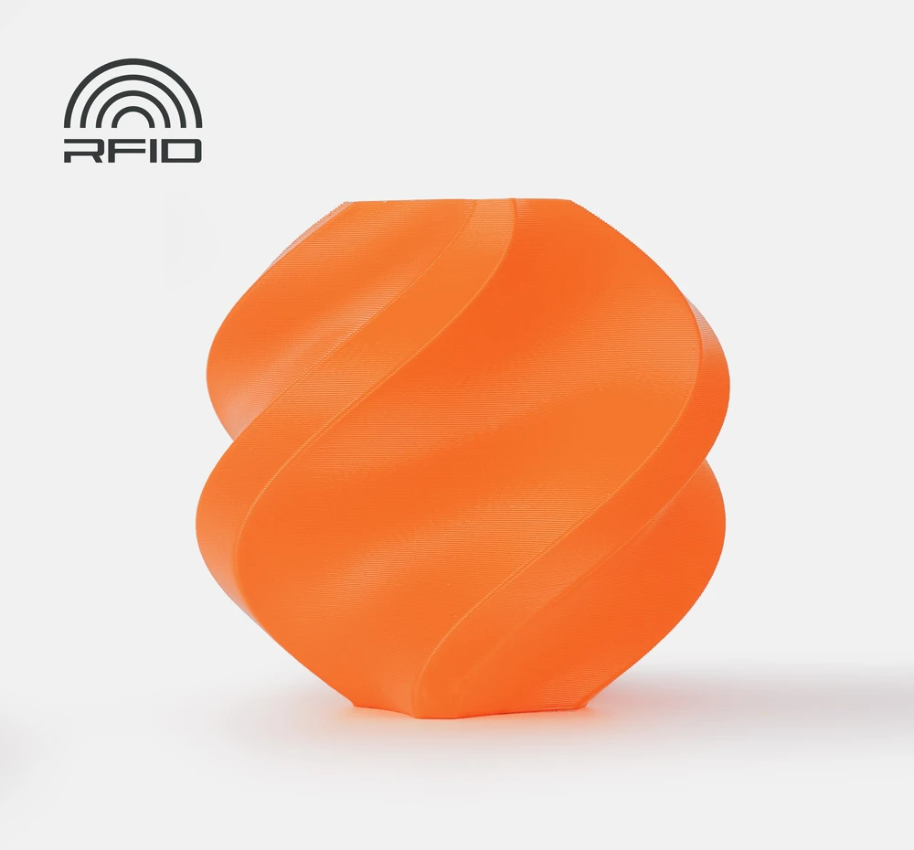 Bambu Lab Refill ABS plastikas 1.75mm 1kg - Oranžinis