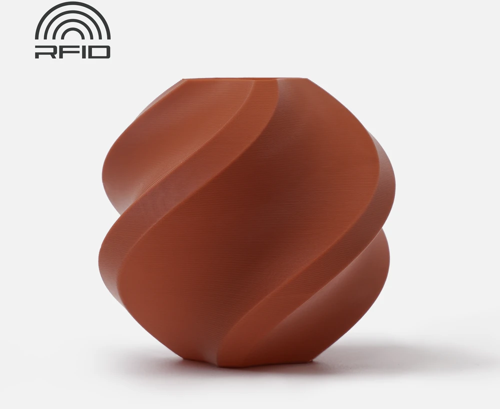 Bambu Lab Refill PLA Basic plastikas 1.75mm 1kg - Ruda