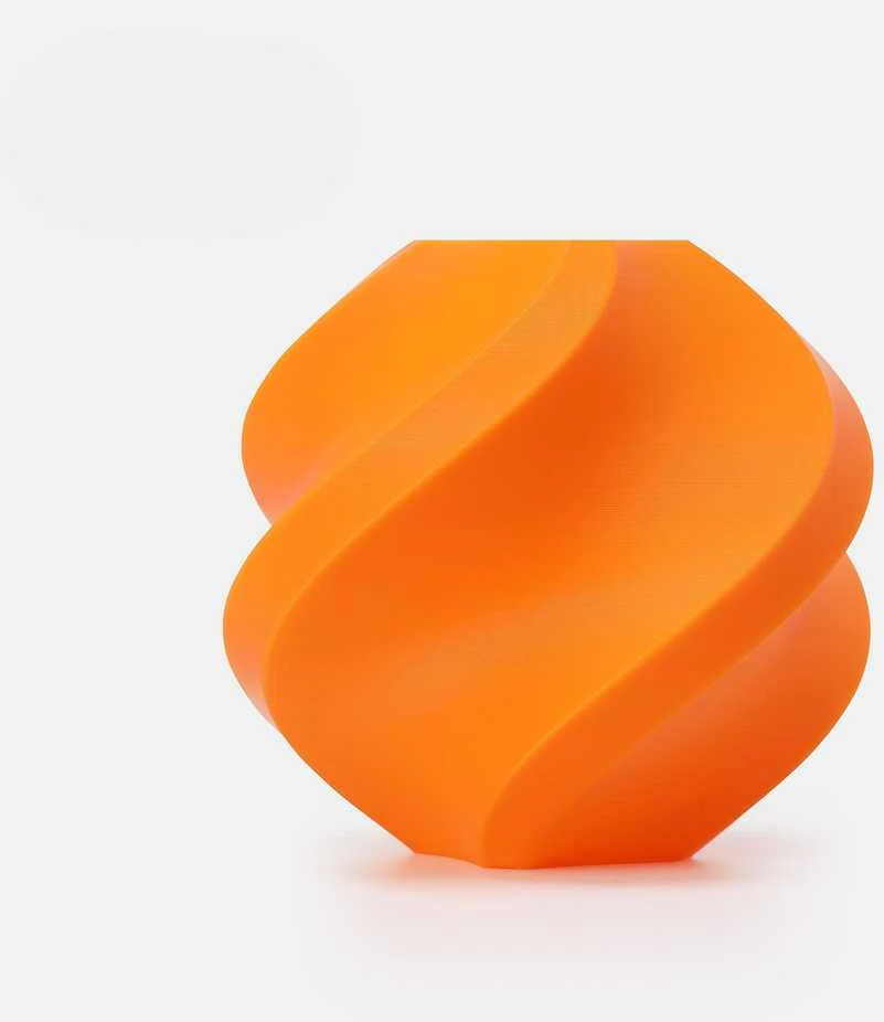 Bambu Lab PLA Pumpkin oranžinis spaudinio pavyzdys