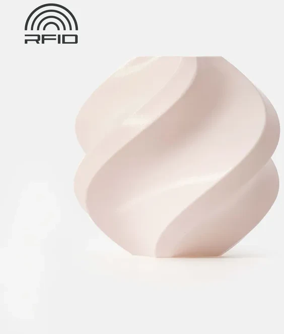 Bambu Lab Refill PLA Basic plastikas 1.75mm 1kg - rusvai gelsvas