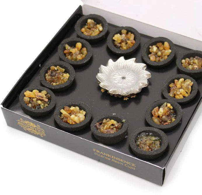 Banjara Frankincense dervos krepšeliai smilkymui ir ritualams, 12 vnt