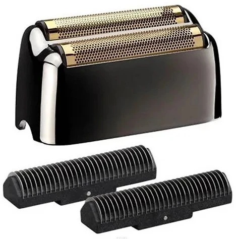 Tinklelio ir peiliukų rinkinys plaukų skutimo mašinėlei BaByliss PRO Replacement Foil Head 2 Cutters GunsteelFX FXRF2GSE, skirtas plaukų skutimo mašinėlei FXFS2GSE