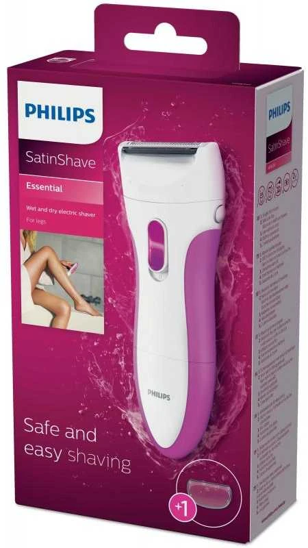 Philips SatinShave Essential „Wet & Dry“ elektrinis skustuvas HP6341/00