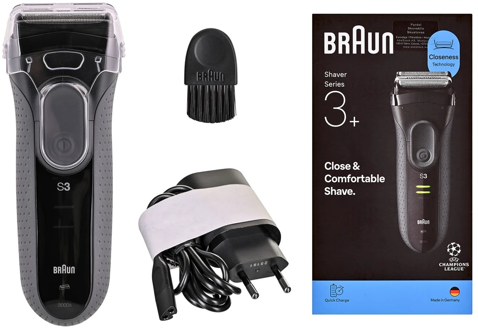 Barzdaskutė Braun Series 3+ 3000
