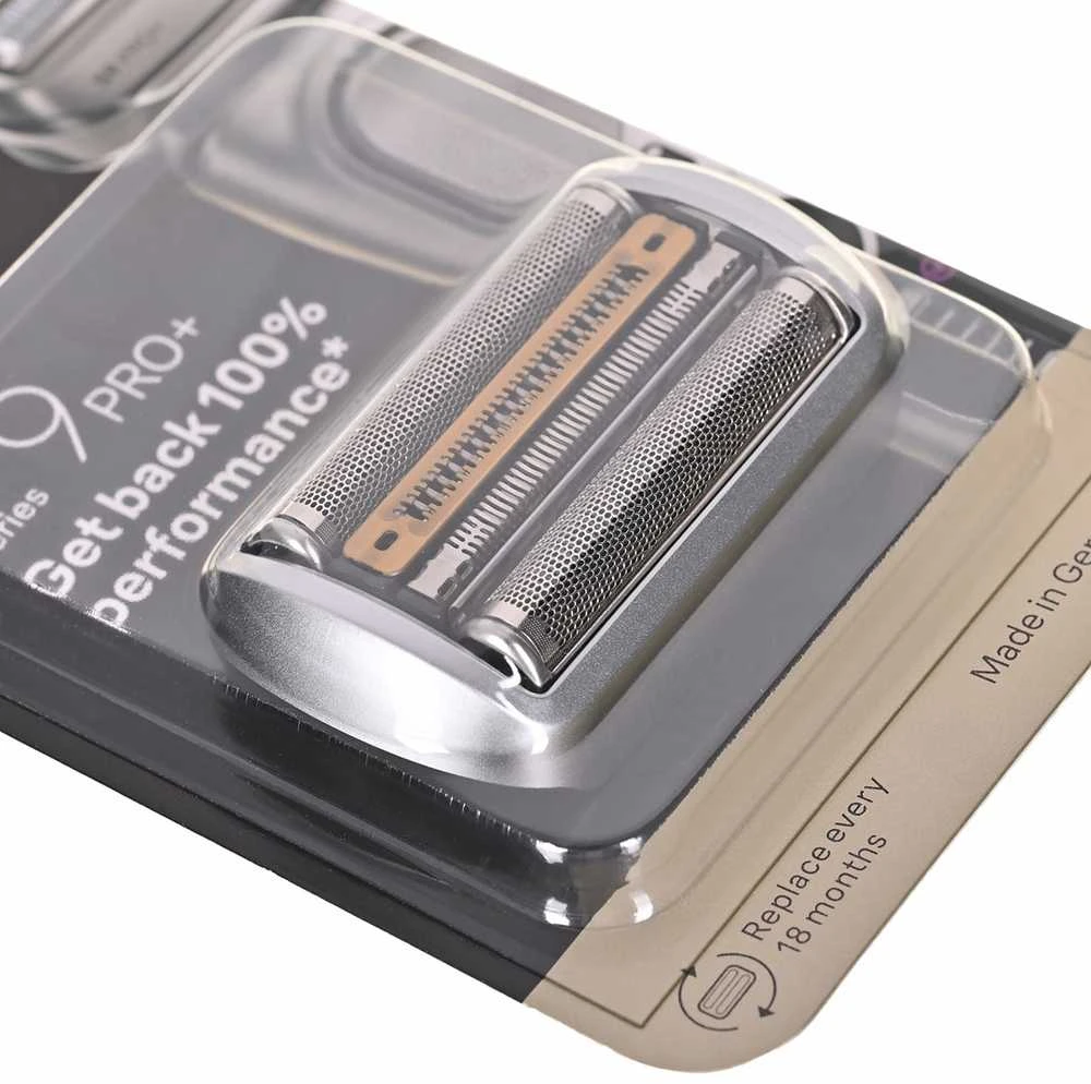 Braun 96M Shaver Replacement Head Series 9 Pro+, Sidabrinis