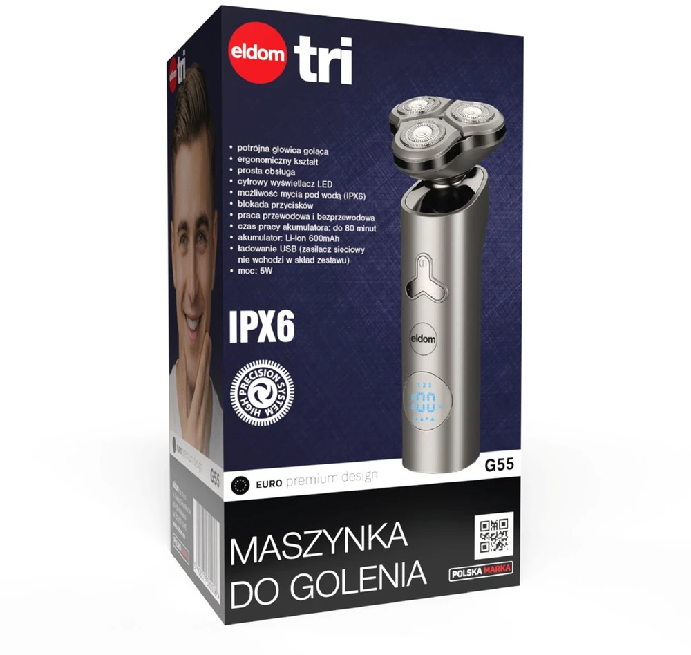 Barzdaskutė ELDOM G55 MEN'S RAZOR