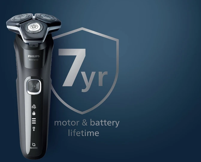 Philips Shaver Series 5000 Drėgnojo ir sausojo skutimo elektrinė barzdaskutė S5887/30