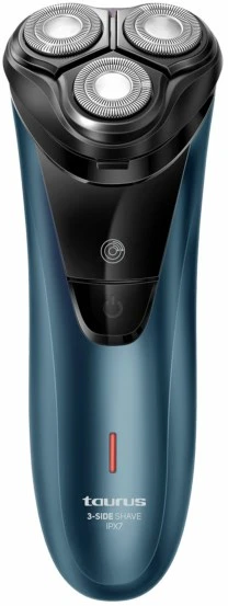 Barzdaskutė Taurus 3 Side Shave IPX7 Rotation shaver Trimmer Juodas, Mėlyna