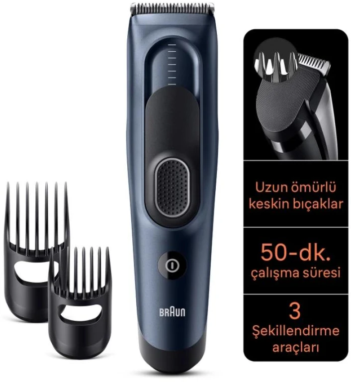 Hair clipper Braun HC5350 mėlynas