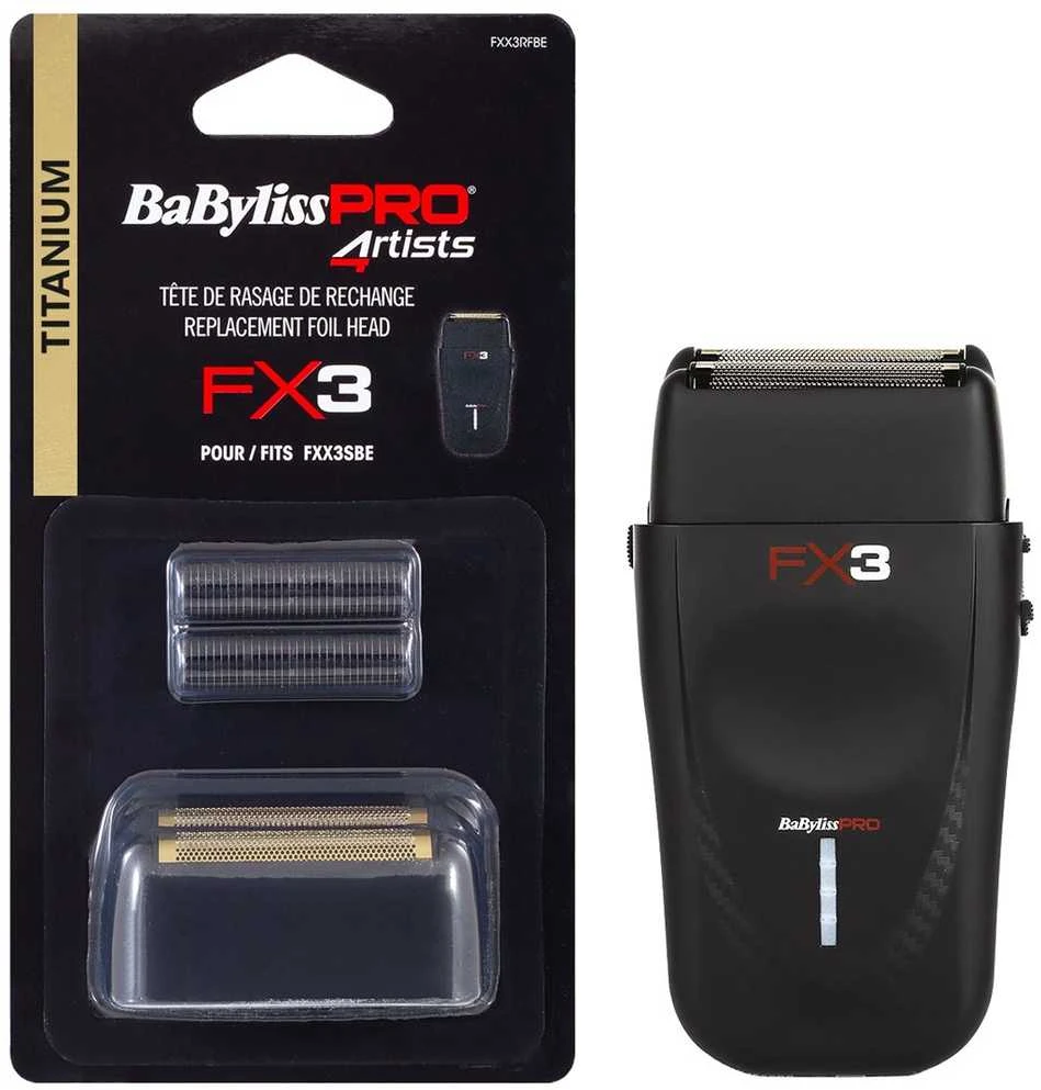 BABYLISS PRO FOLIA DO GOLARKI FXX3SBE Juodas