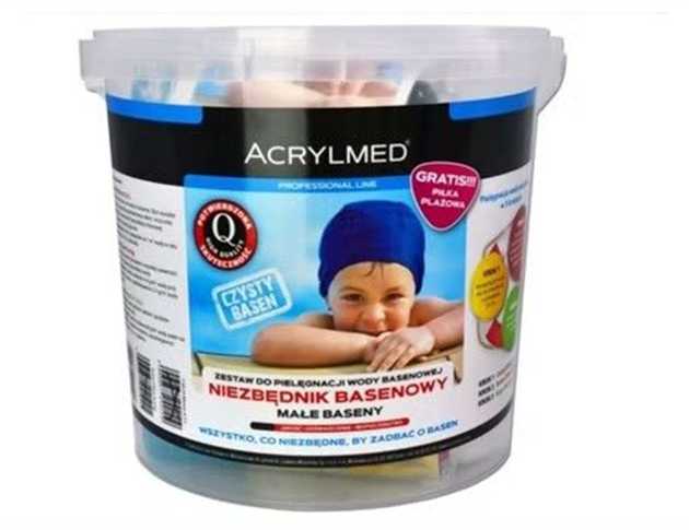 „Acrylmed Vanduo“ priežiūros rinkinys – mažas baseinas