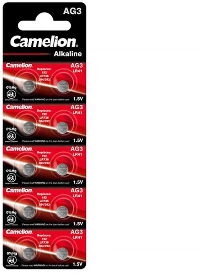 Inline Baterija - Camelion AG3/LR41/392/192 Alkaline 1.5V 10 Pack