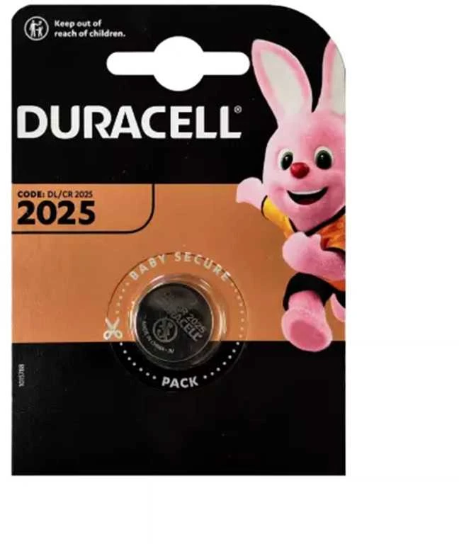Baterija - Duracell CR2025 3V Ličio Baterija 20mm x 2.5mm 7g