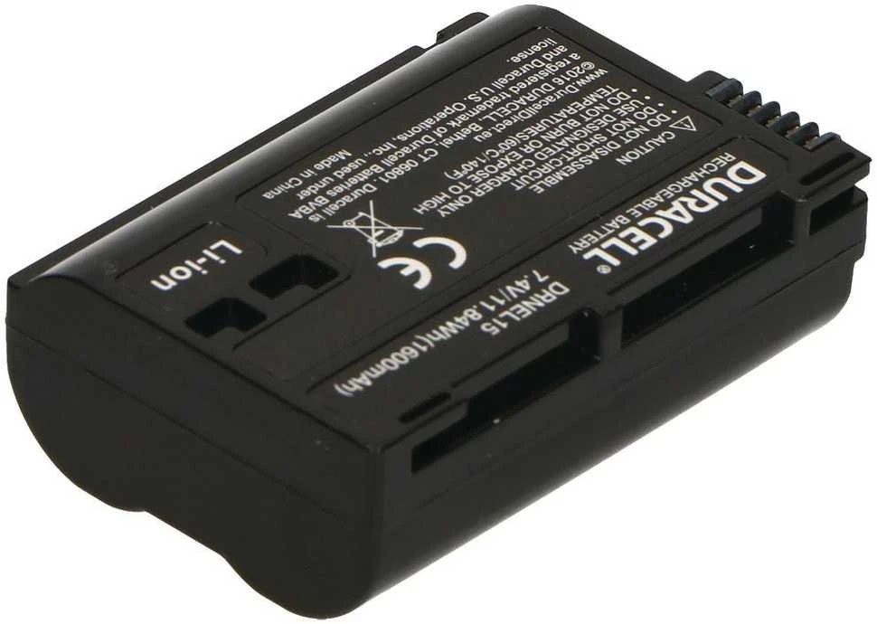 Baterija - Duracell EN-EL15C 3.8V 1600mAh Įkraunama
