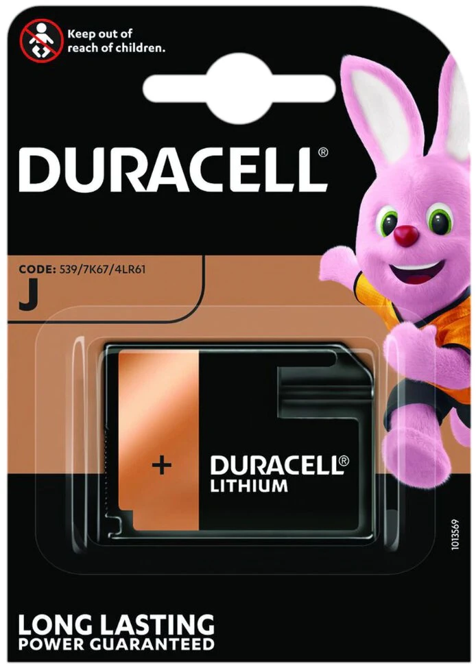 Šarminė baterija 7K67 (4LR61) 6V Duracell