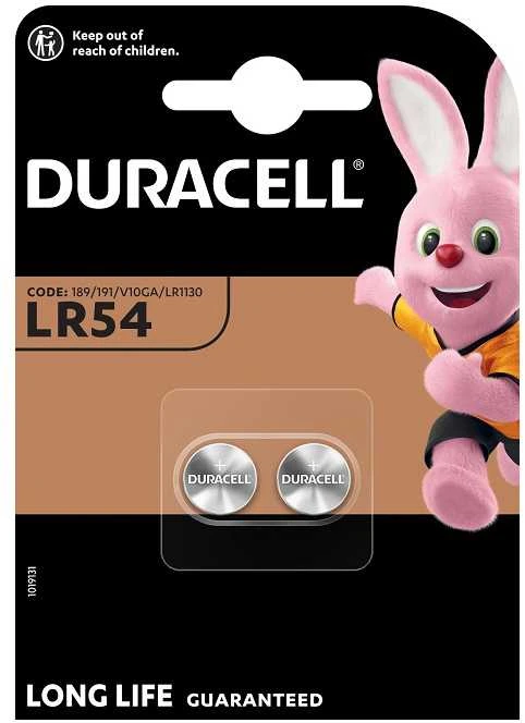 Duracell LR54 Vienkartinė baterija SR54 Šarminis