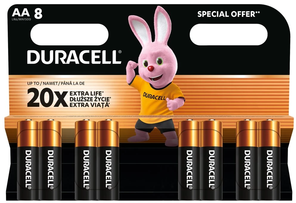 Duracell | Basic MN1500 BL8 | AA