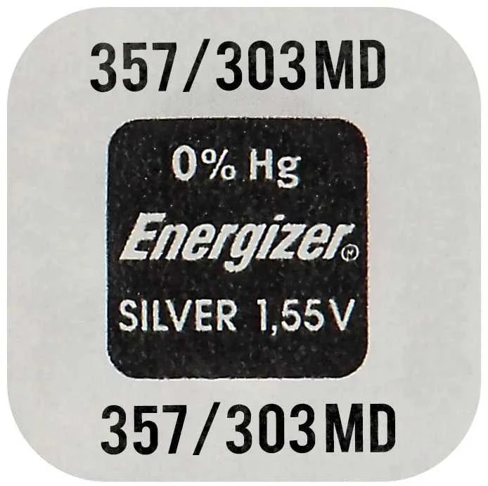 SIDABRO BATERIJA BAT-357/303 ENERGIZER