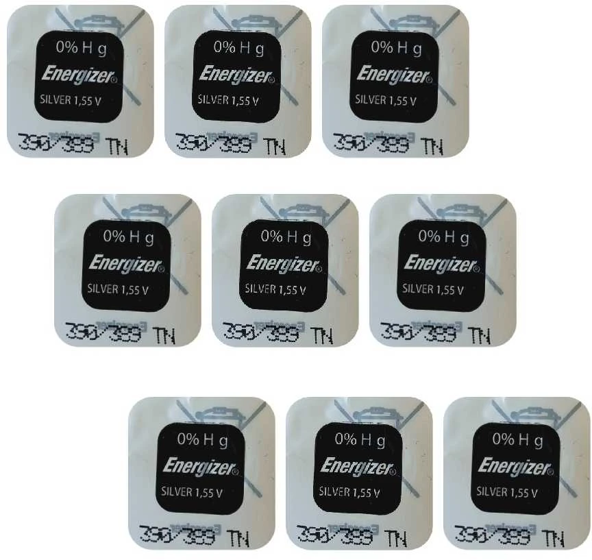 Baterija - Energizer 389 390 Sidabro Oksidas 1.55V 3.0mm x 11.6mm