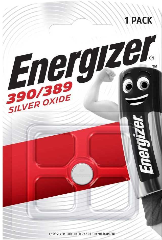 Baterija - Energizer 390 389 Sidabro Oksidas 1.55V 3.0mm x 11.6mm