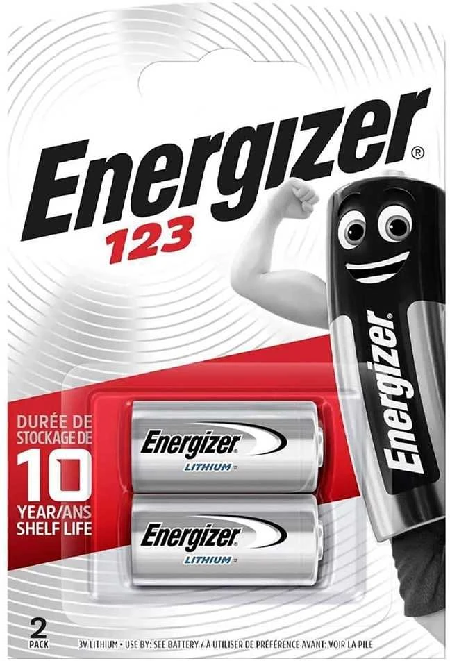 CR123 2BL ENERGIZER BAT.