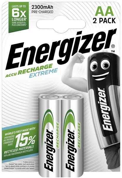 Energizer AA 2300mAh HR6 Įkraunami Elementai 2vnt 