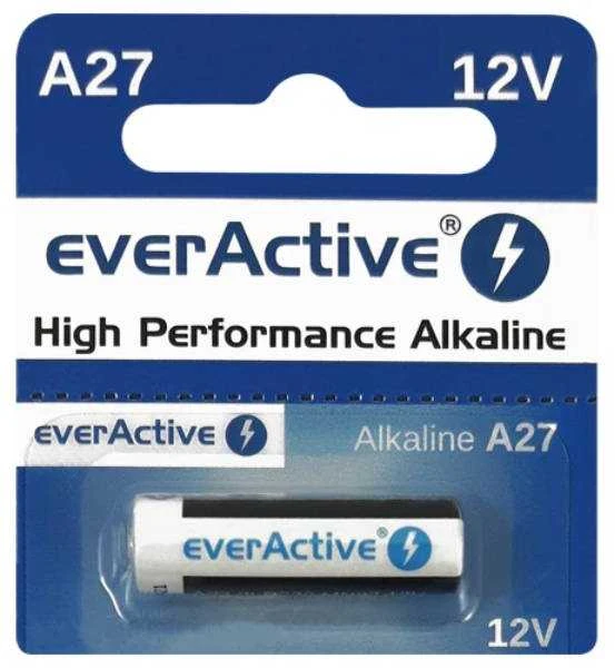 Baterija - everActive A23 12V šarminės baterijos 5 vnt.