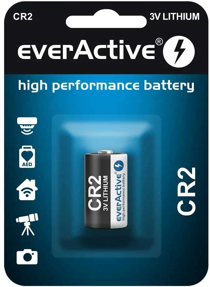 Baterija - „everActive CR2“ ličio baterija 3 V kameroms ir jutikliams