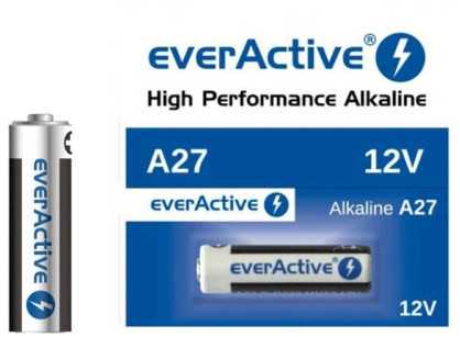 EverActive V27A 12V šarminės baterijos nuotolinio valdymo pultams, 5 vnt
