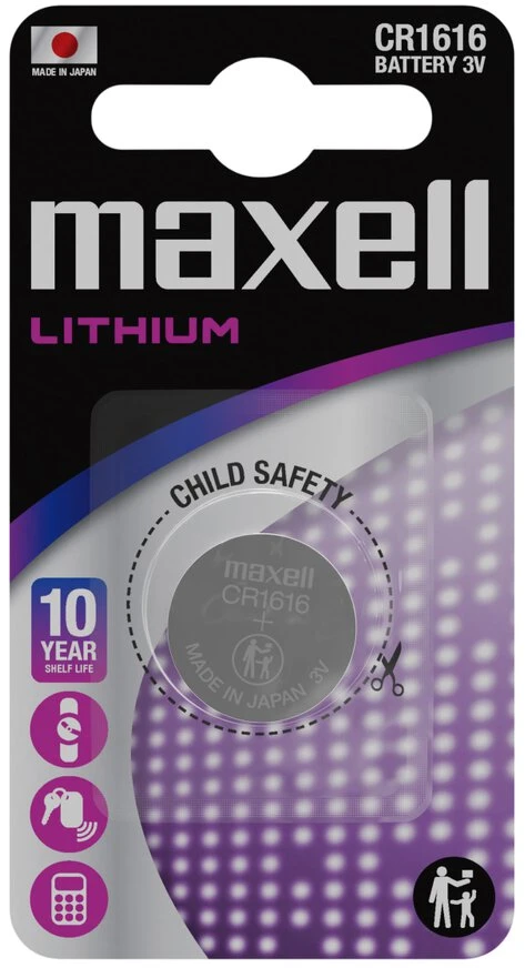 Blow Ličio baterija 3V CR1616 Maxell 1vnt