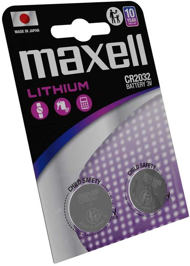 MAXELL CR2032 specializuotos baterijos 2 vnt.