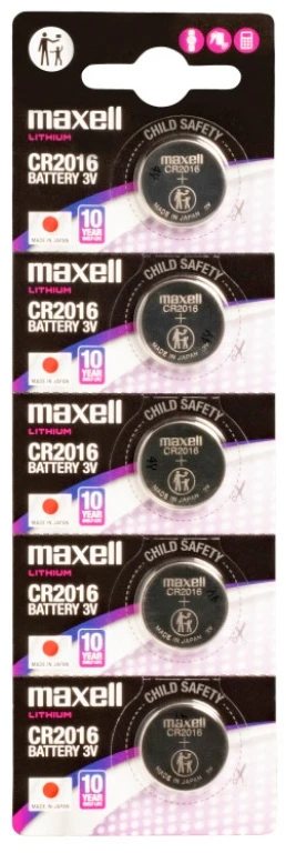 Baterija CR2016 Maxell (1 Vnt.)