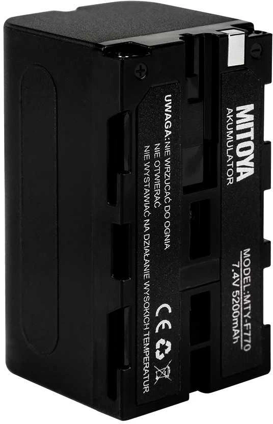 Baterija - MITOYA NP-F770 5200mAh Ilgo Gyvavimo Ličio Jonų