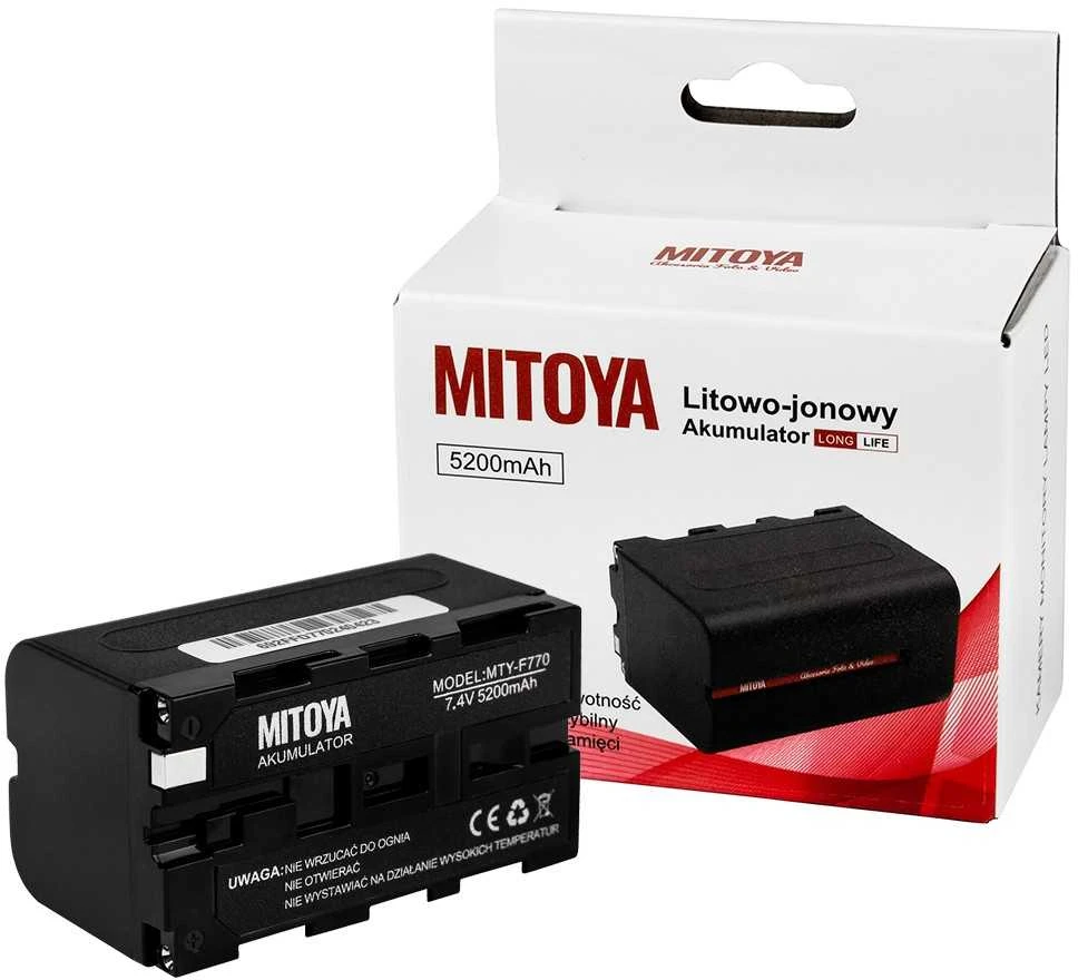 Baterija - MITOYA NP-F770 5200mAh Ilgo Gyvavimo Ličio Jonų