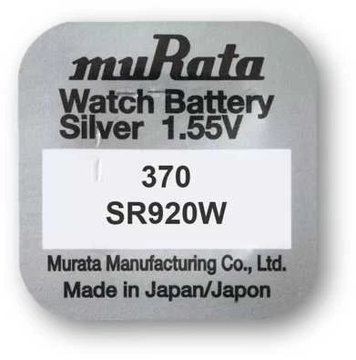 Murata 370 SR920W baterijų pakuotė