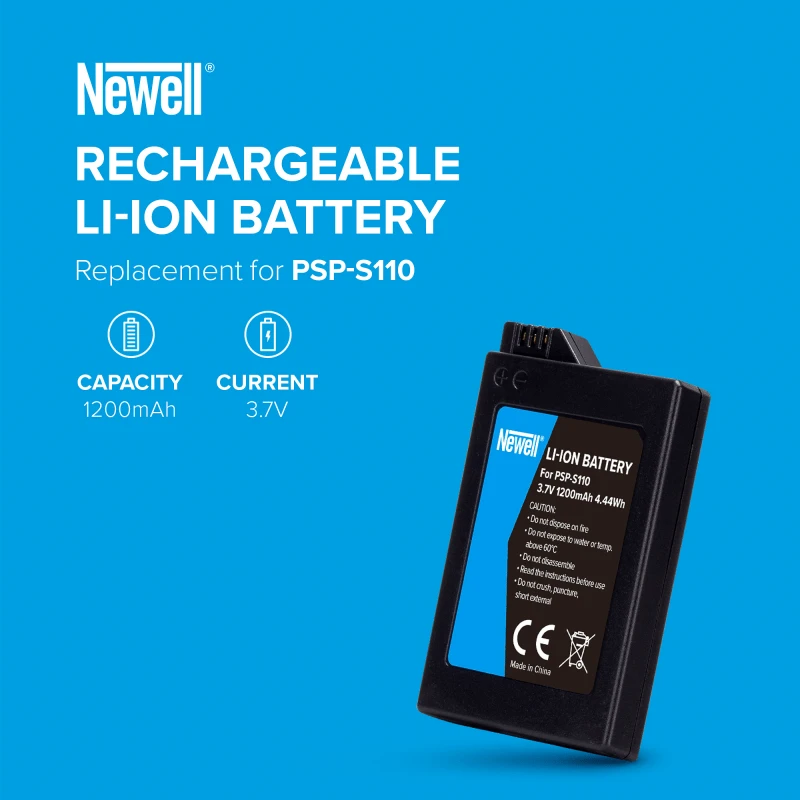 Baterija - Newell PSP-S110 1200mAh Sony PSP-2000/3000