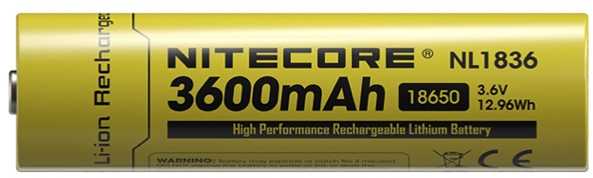 Nitecore Akumuliatorius 18650 3600mAh
